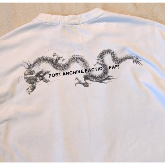 Post Archive Faction PAF 2024 Dragon Long Sleeve Tee Right 100% Cotton Korea LG - Picture 1 of 9
